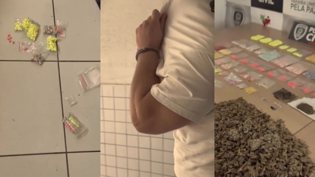 Alto Padrão: Traficante de drogas sintéticas é preso no Bessa e entorpecentes são apreendidos