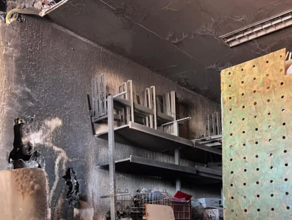 Loja é destruída por incêndio em Sousa, no Sertão da Paraíba