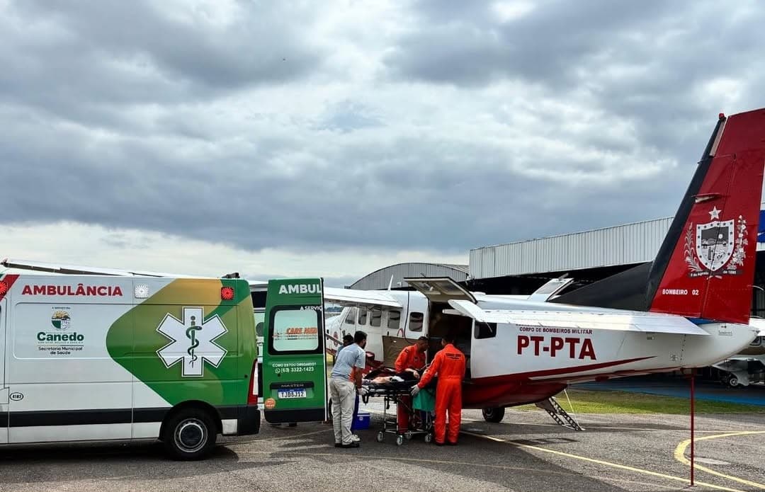 Paraibana sofre AVC no Peru e Grupo de Resgate Aeromédico faz transferência para hospital de Cabedelo