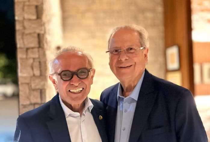 Cícero Lucena reforça aproximação com PT para 2026 e se reúne com José Dirceu em Brasília