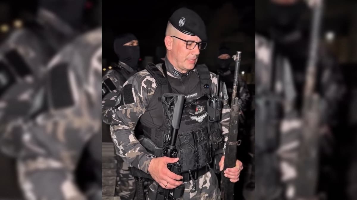 Fuzil escondido em laje de edifício em Gramame é apreendido pela Polícia Militar