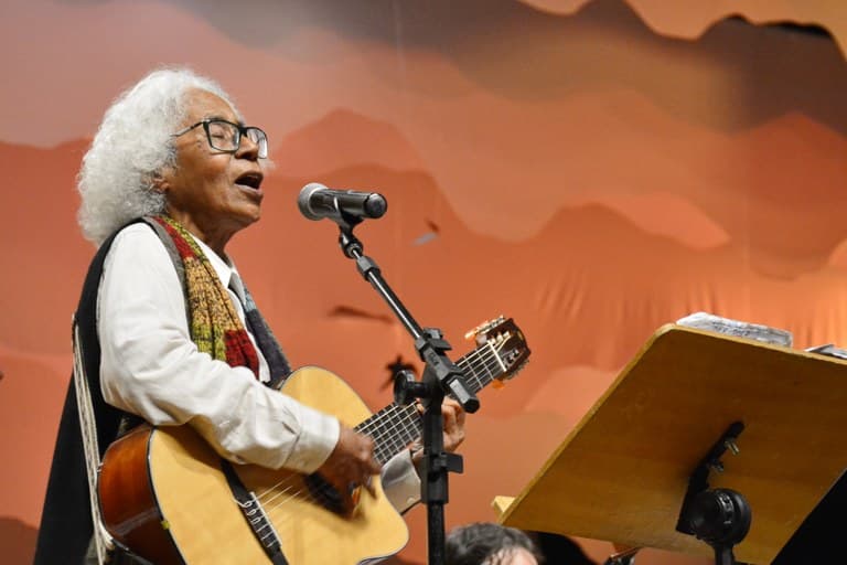 Cátia de França faz show de inauguração do Cidade da Imagem no Conventinho, em João Pessoa