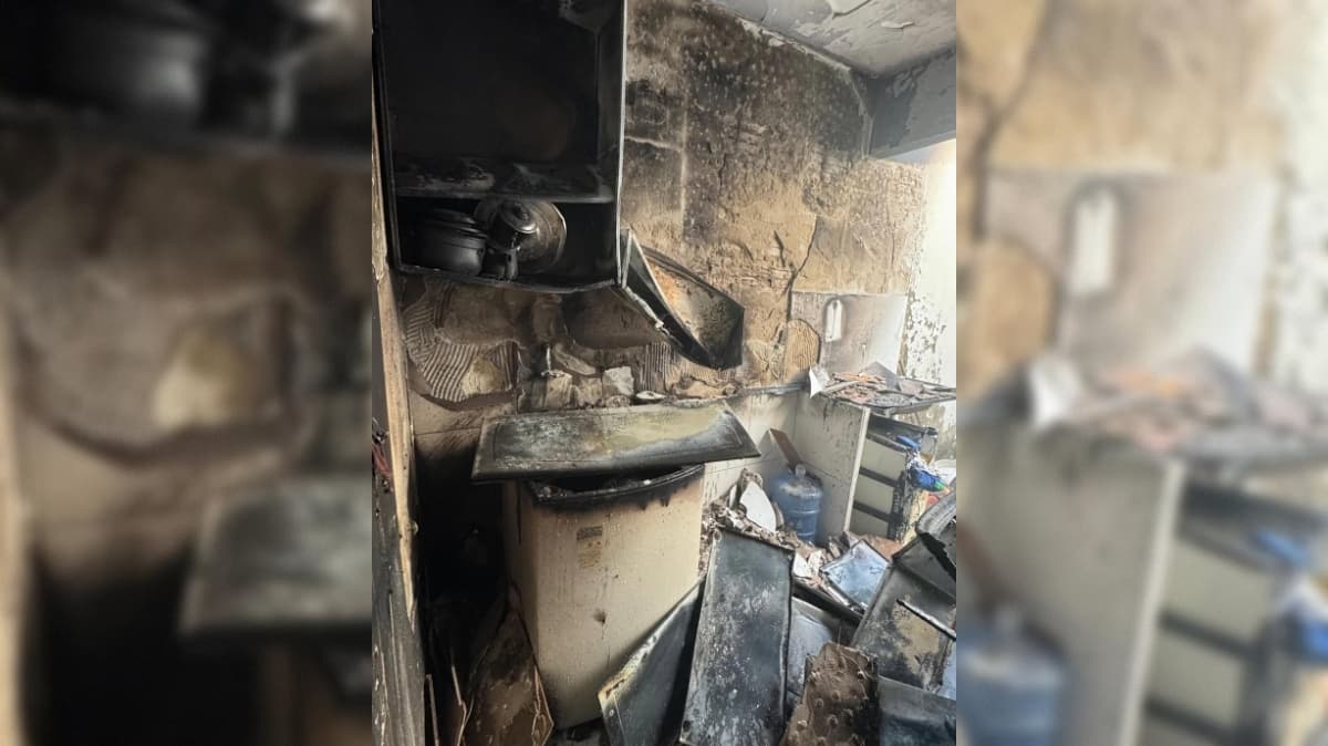 Incêndio atinge residência após vazamento de gás em São Bento