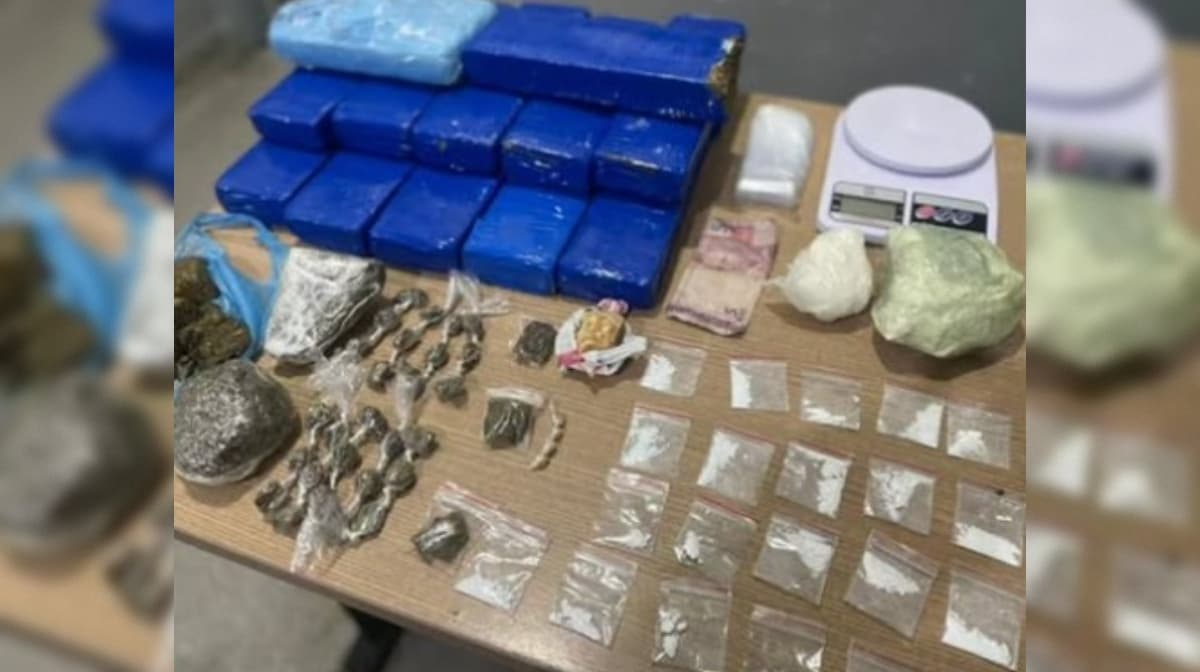 Dois homens são presos e grande quantidade de drogas é apreendida em Campina Grande