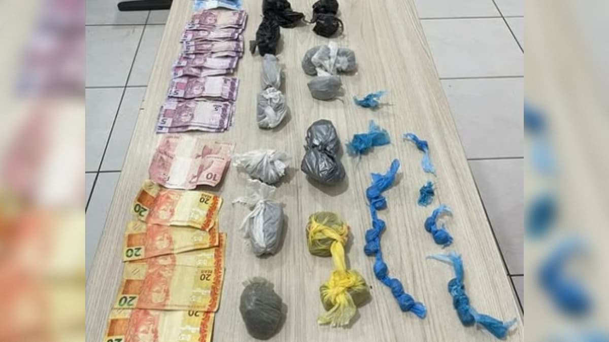 Adolescente é apreendido com grande quantidade de drogas em Sapé