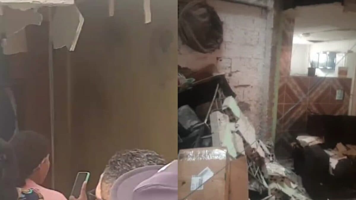 Explosão em conjunto habitacional deixa homem ferido em estado grave