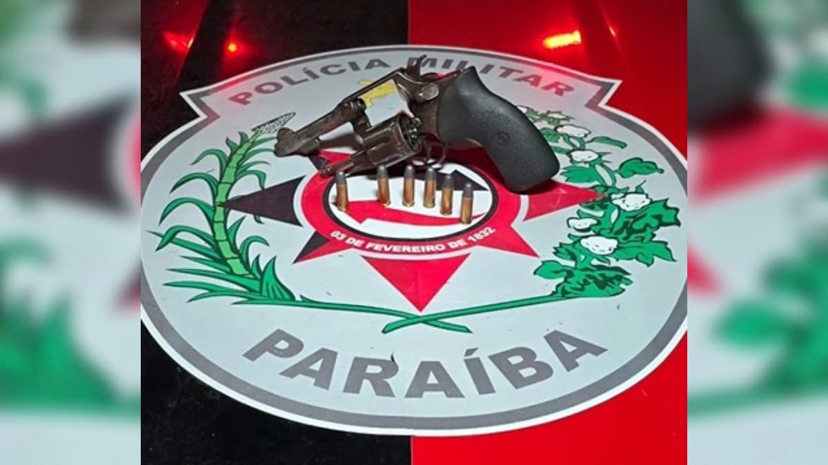 Homem é preso com arma de fogo após denúncias de ameaças em bar de Itabaiana