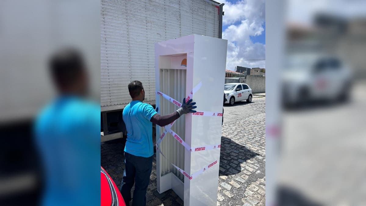 Operação da Vigilância Sanitária apreende quatro cabines de bronzeamento artificial em João Pessoa