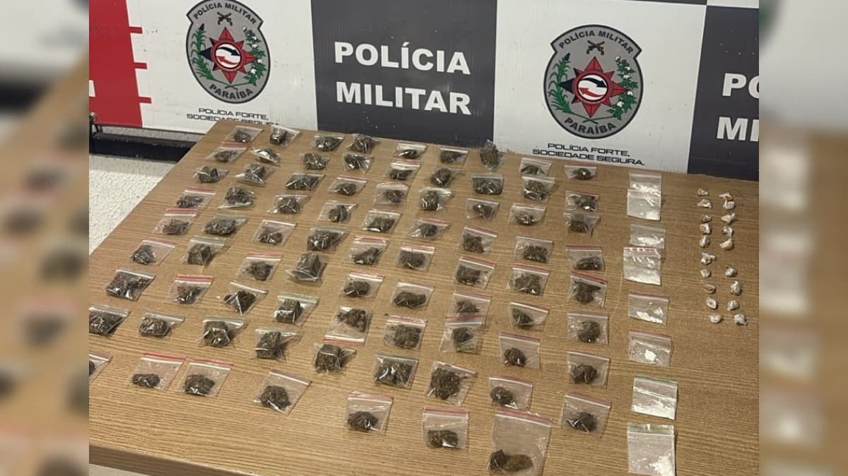 Polícia Militar apreende entorpecentes em comunidade na zona sul de João Pessoa