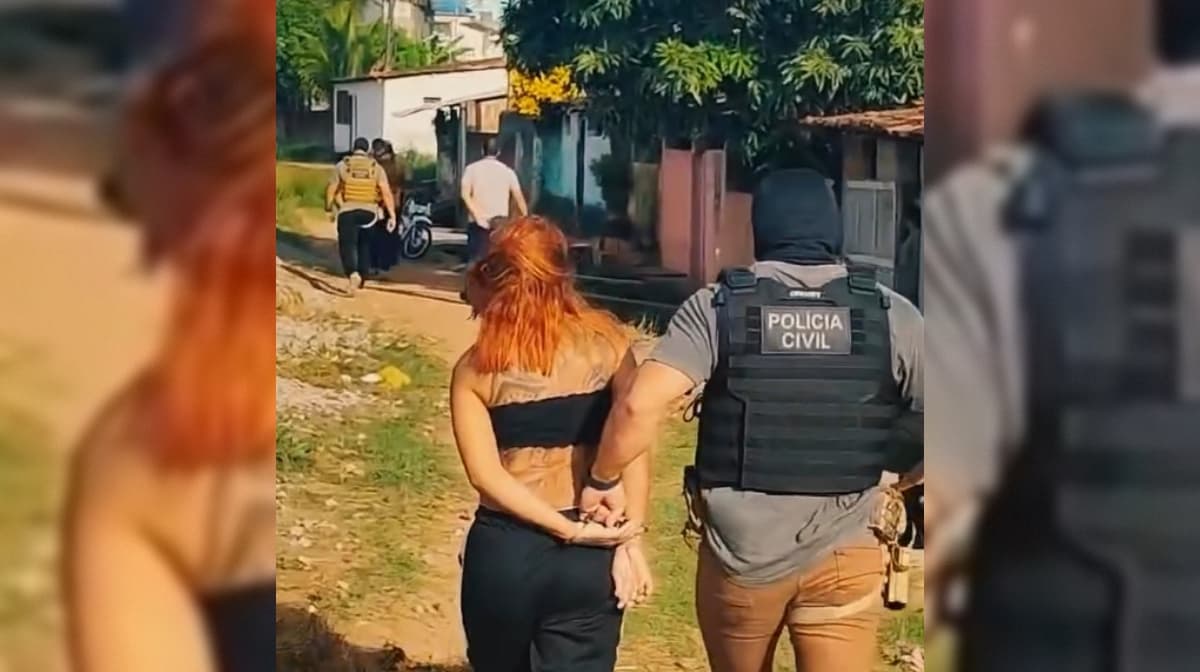 Mulher é presa e adolescente apreendido em Bayeux durante operação contra ação de facção criminosa