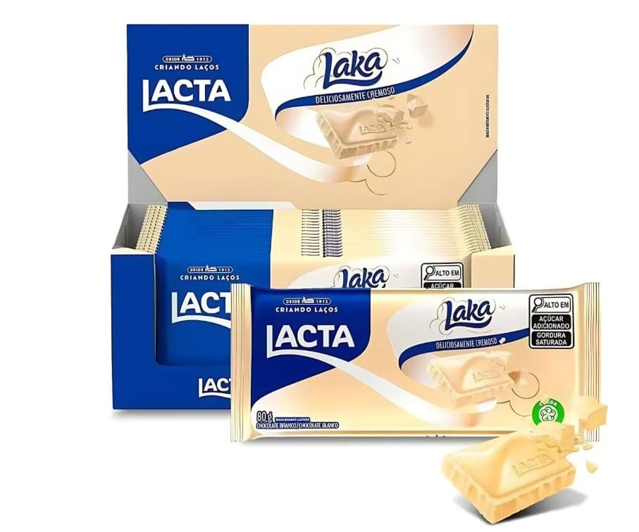 Anvisa determina recolhimento de lote do chocolate Laka Branco