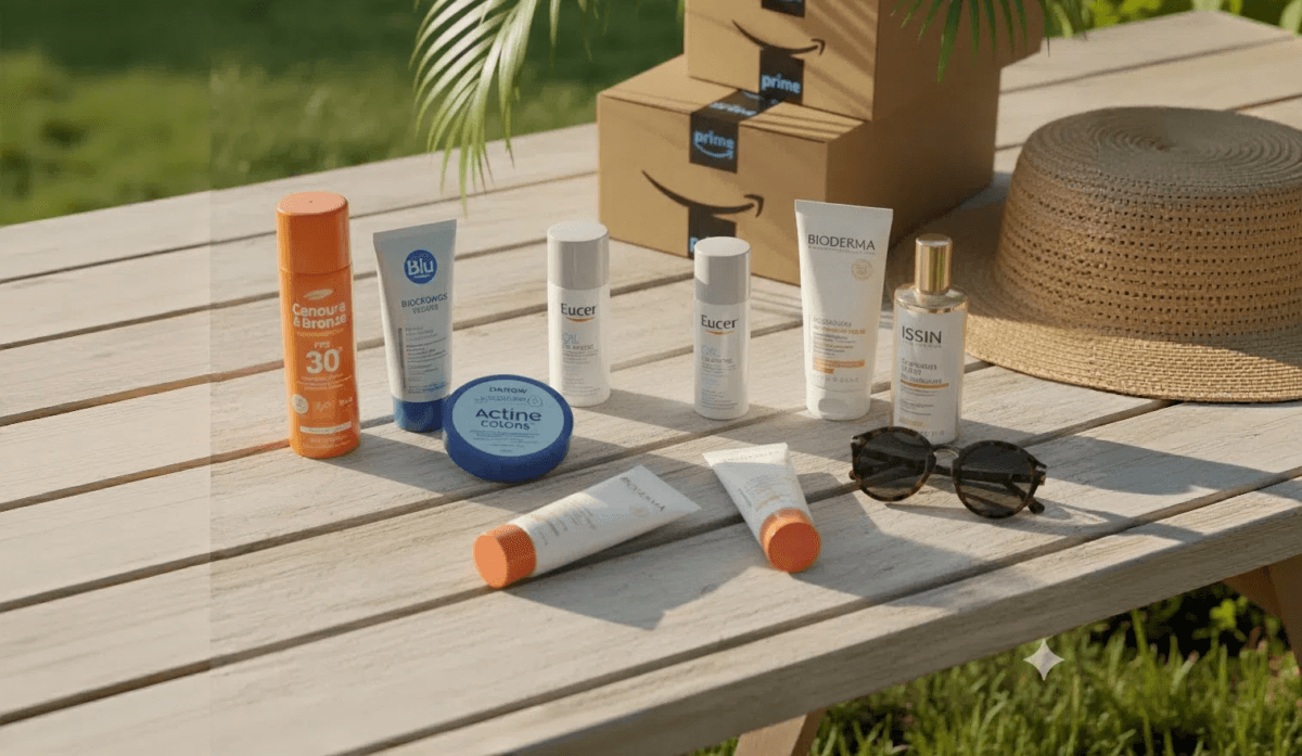 Menor Preço em 365 Dias: Protetores e Bronzeadores na Amazon