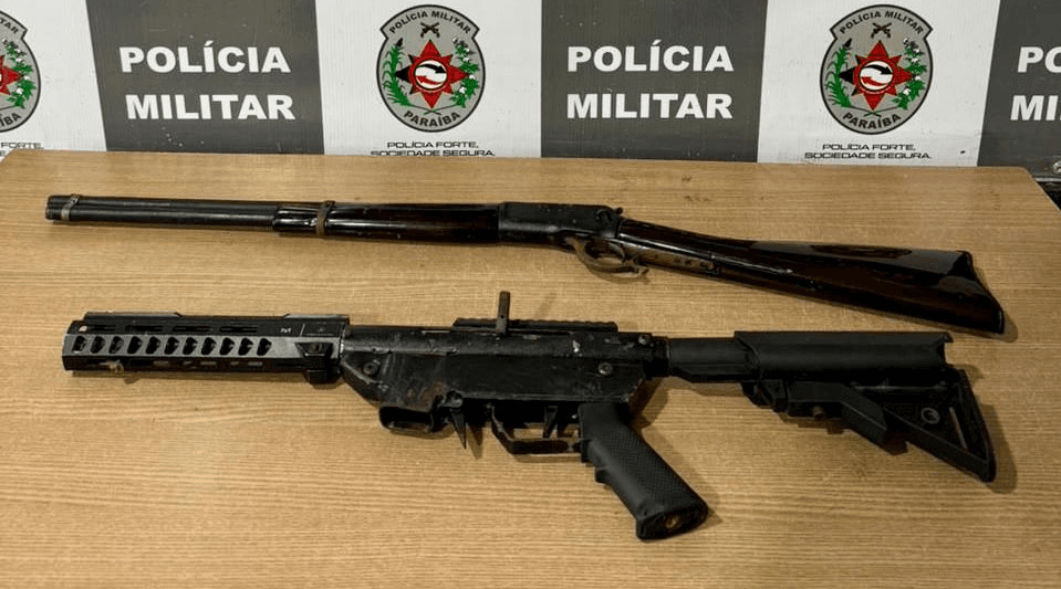 Armas de fogo são apreendidas em operação na Zona Sul de João Pessoa