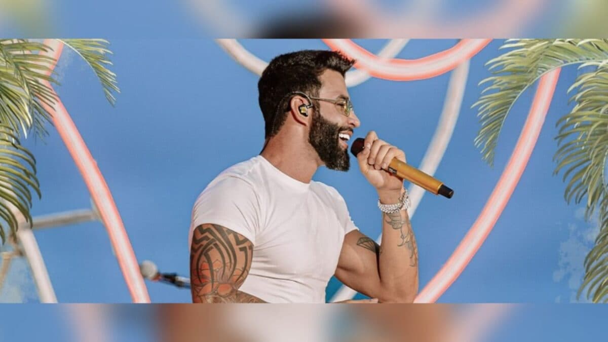 Gusttavo Lima faz show no seu projeto Paraíso Particular Sunset, em Cabedelo