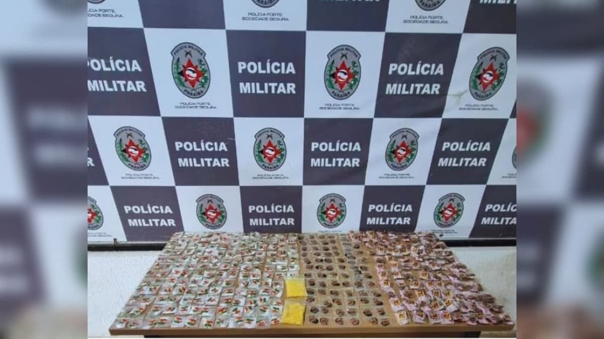 Mais de 300 porções de entorpecentes são apreendidos no bairro do Tambiá