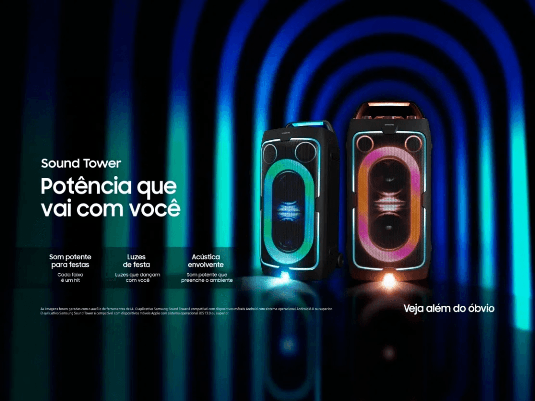 Conheça a Nova Samsung Sound Tower
