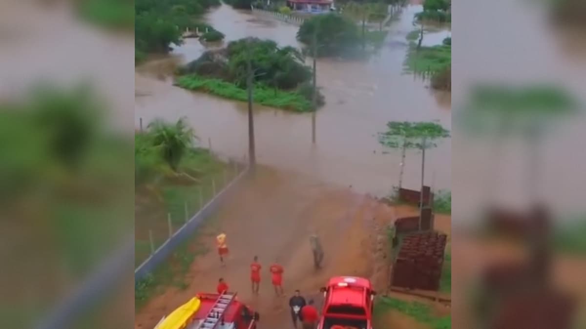 Fortes chuvas provocam alagamentos na região de Patos