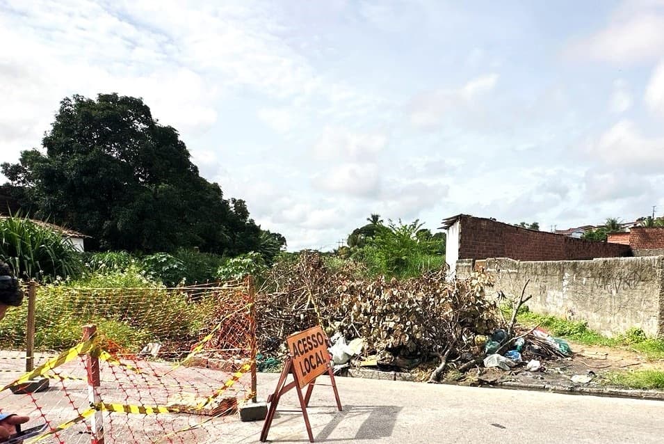 Recuperação de ponte entre Cruz das Armas e Cristo é iniciado; trecho é bloqueado para tráfego de veículos