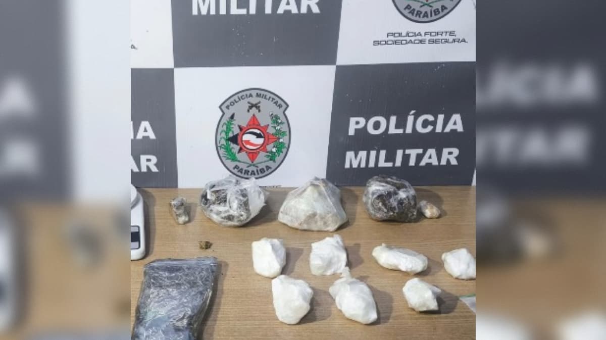 Suspeito de tráfico de drogas é preso no Oitizeiro e bolsa com entorpecentes é apreendida