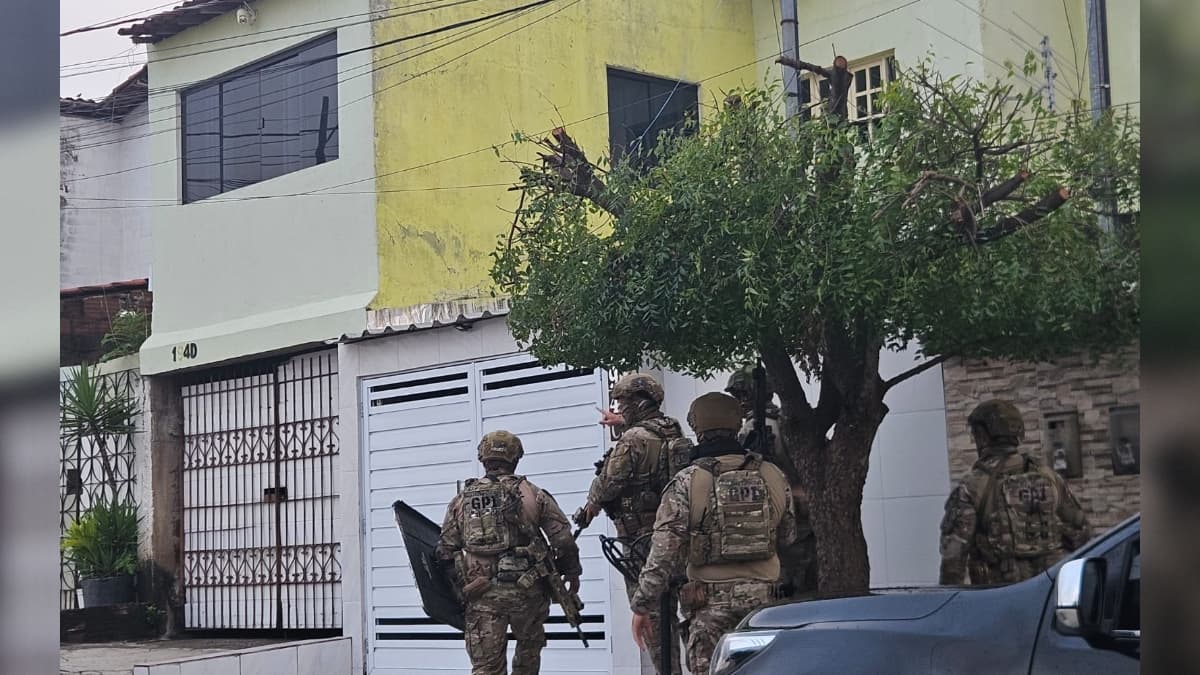 Operação da Polícia Federal prende dois investigados por tráfico de drogas em Campina Grande
