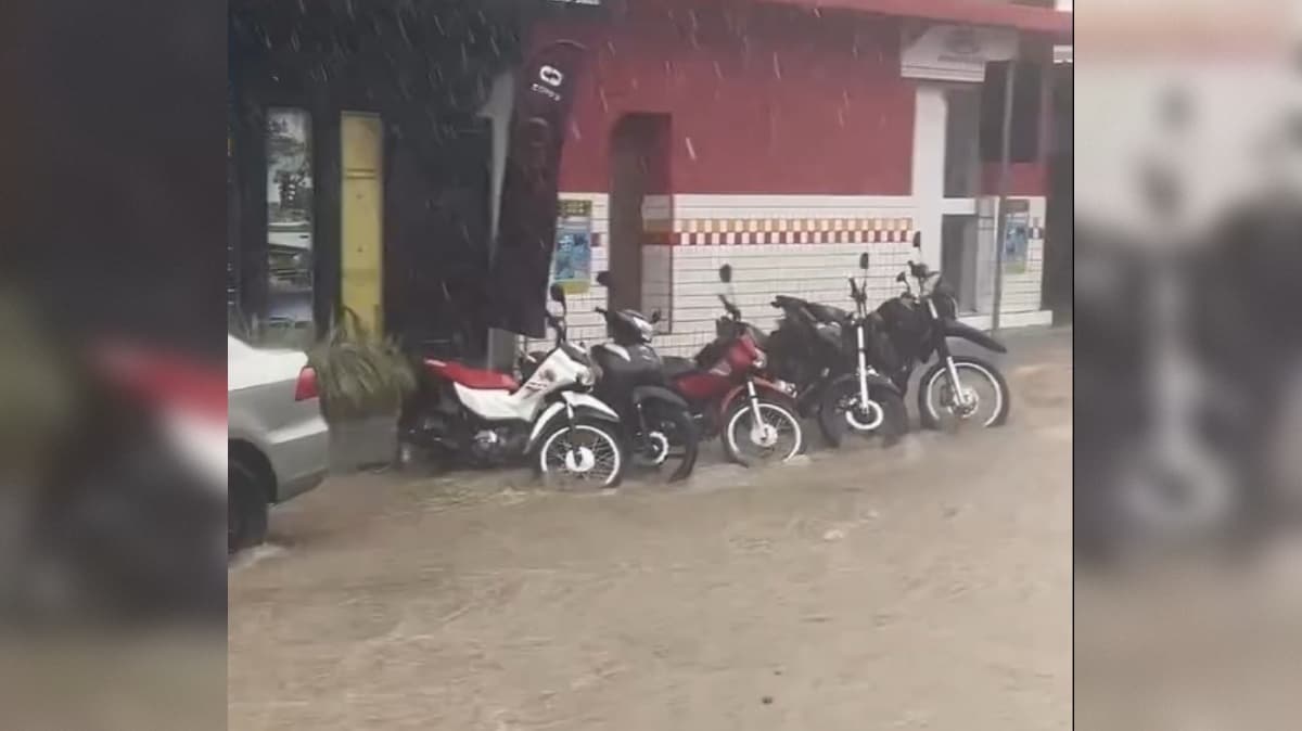 Fortes chuvas atingem Bananeiras e provocam alagamentos nesta quarta-feira