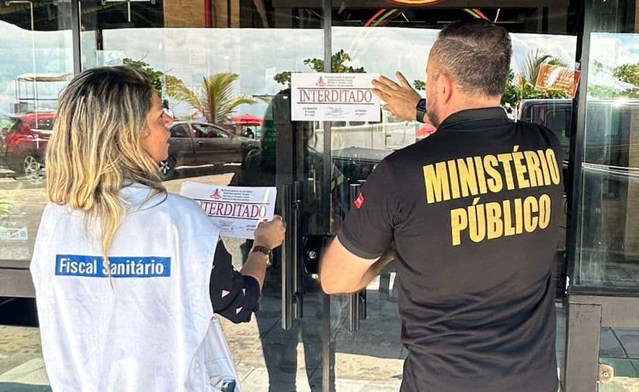 Bar é interditado na orla do Bessa, em João Pessoa, após fiscalização nesta sexta-feira