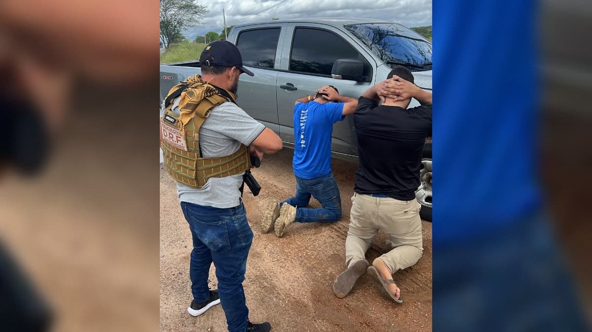 Suspeitos são preso e caminhão roubado é recuperado durante operação em Campina Grande