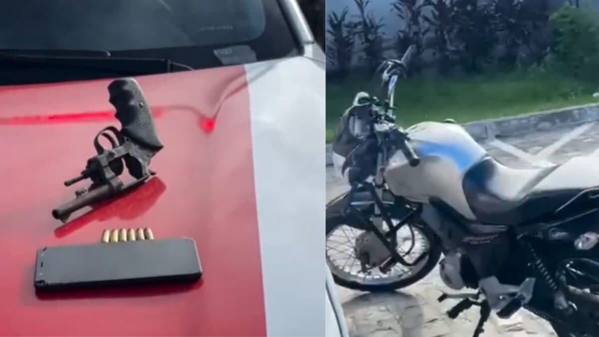 Suspeito de roubo de moto é preso e veículo é recuperado em João Pessoa