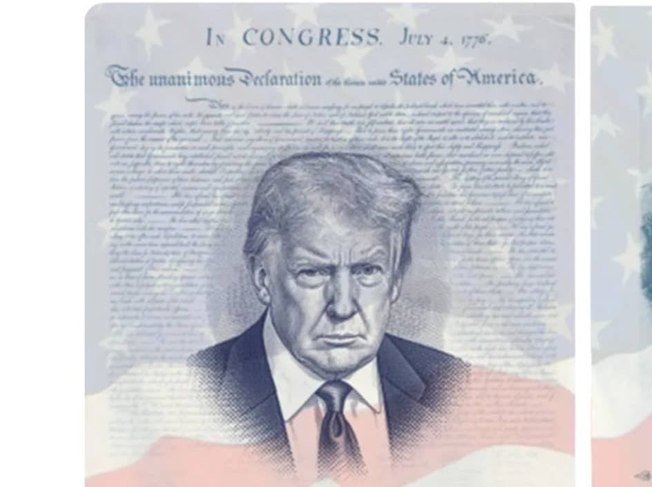 Estados Unidos lança passaporte comemorativo com retrato de Trump