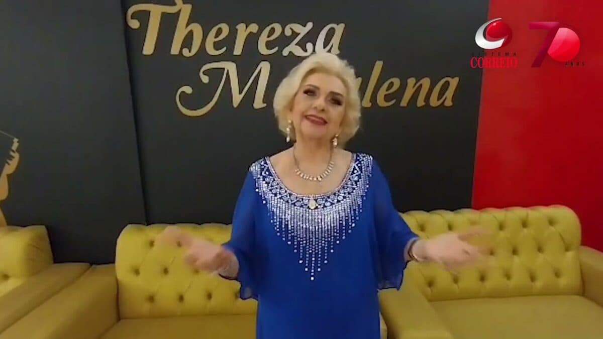 Apresentadora Thereza Madalena passa por cirurgia e é internada em hospital em João Pessoa