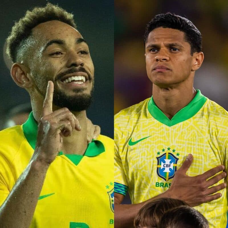 Da Paraíba para a Copa: conheça Matheus Cunha e Douglas Santos, convocados da Seleção