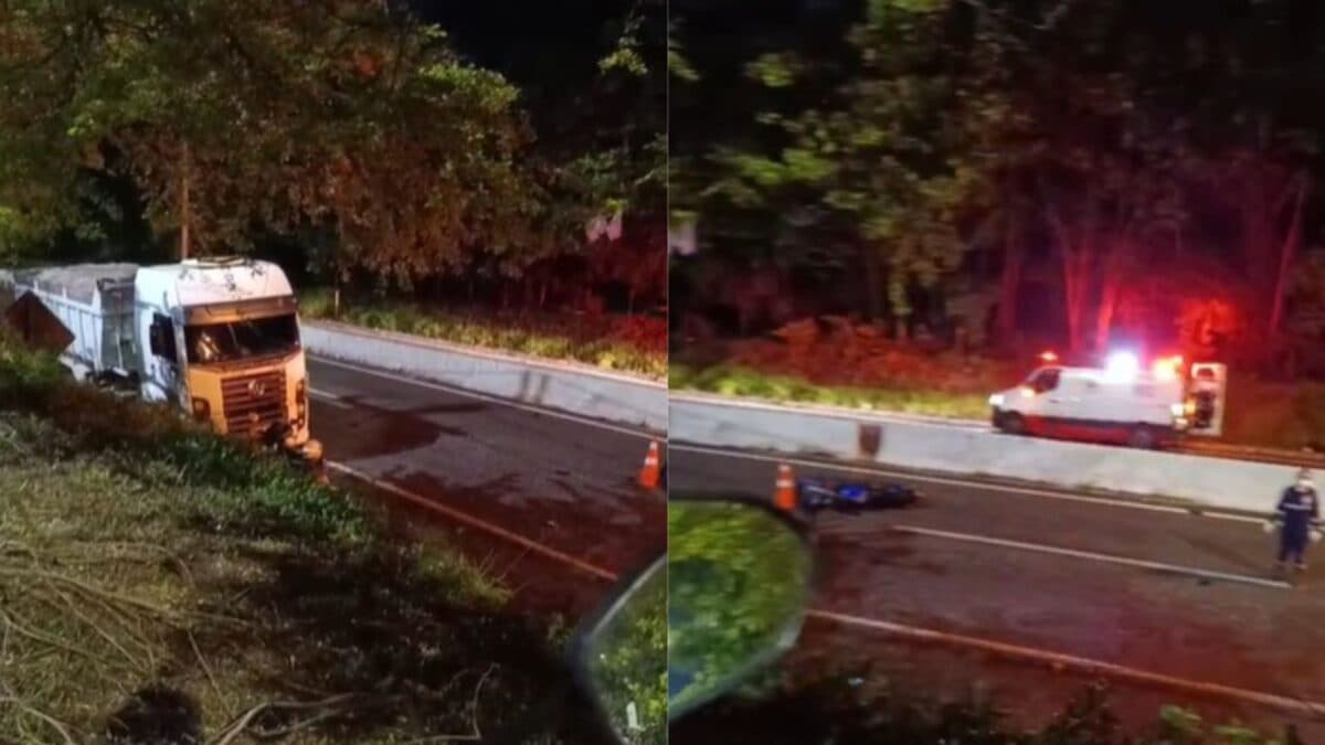 Motociclista morre após colisão com caminhão na BR-230, em João Pessoa