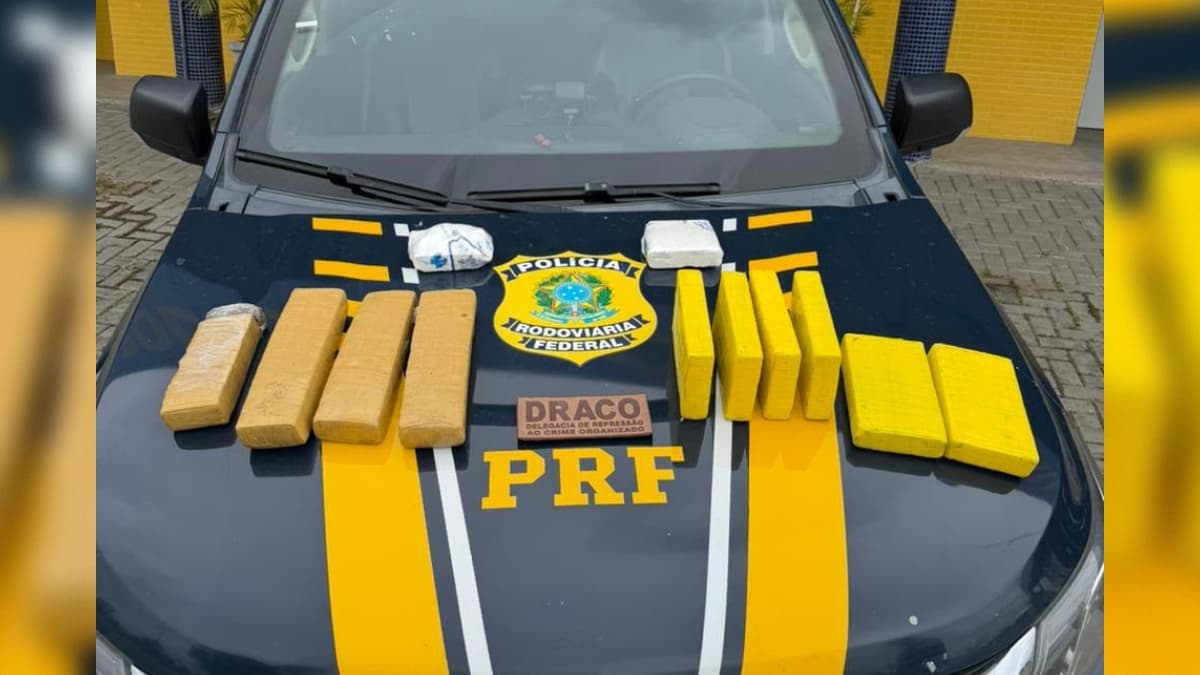 Casal é preso e grande quantidade de drogas é apreendida em Campina Grande