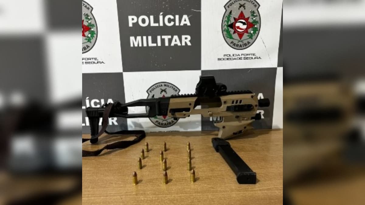 Mecanismo de disparo automático para arma de fogo é apreendido em comunidade na Grande João Pessoa