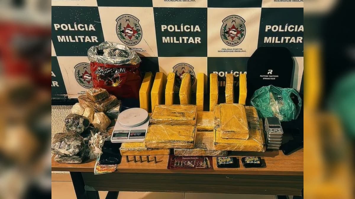Grande quantidade de drogas é apreendida em Paratibe; suspeitos são presos