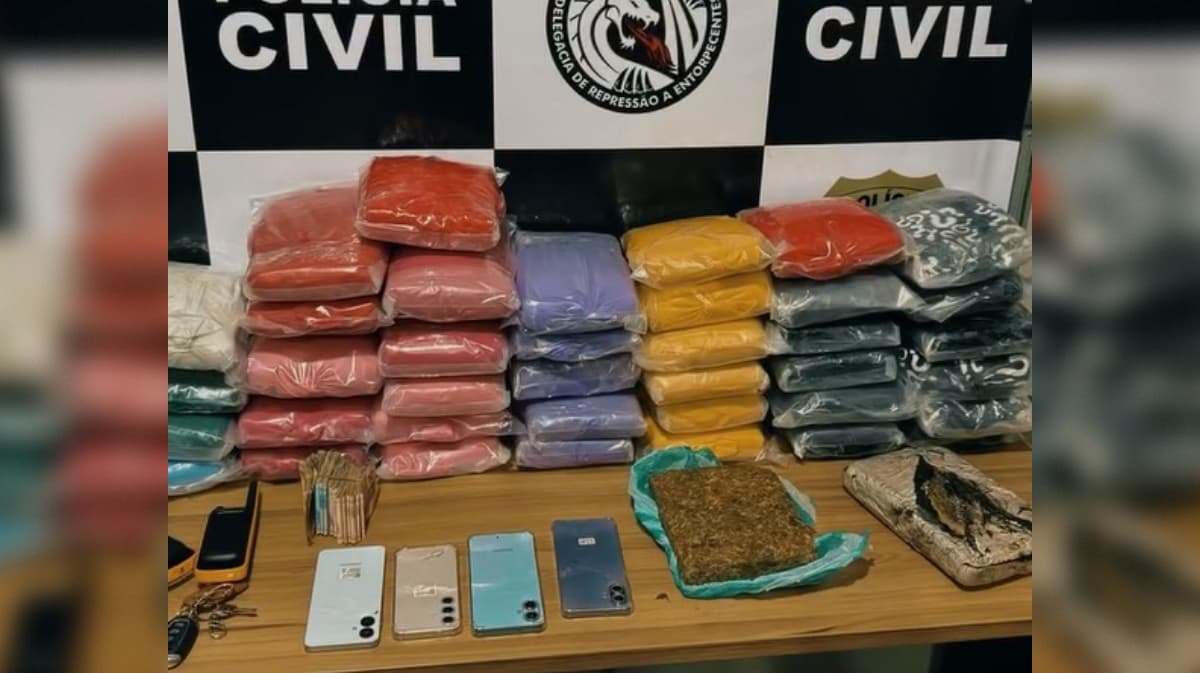 Homem é preso e grande quantidade de skunk é apreendido em Campina Grande