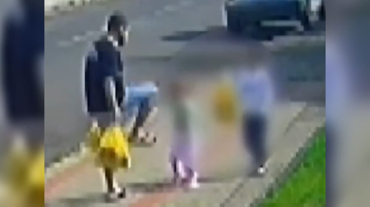 Câmera flagra pai chutando filha de três anos no Paraná; caso é investigado