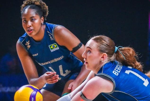 Brasil vence a Itália no tie-break e vai à final da Liga das Nações de Vôlei feminina