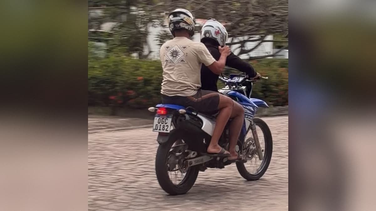 Cidadão flagra suspeitos em moto praticando assalto no Jardim Oceania, em João Pessoa