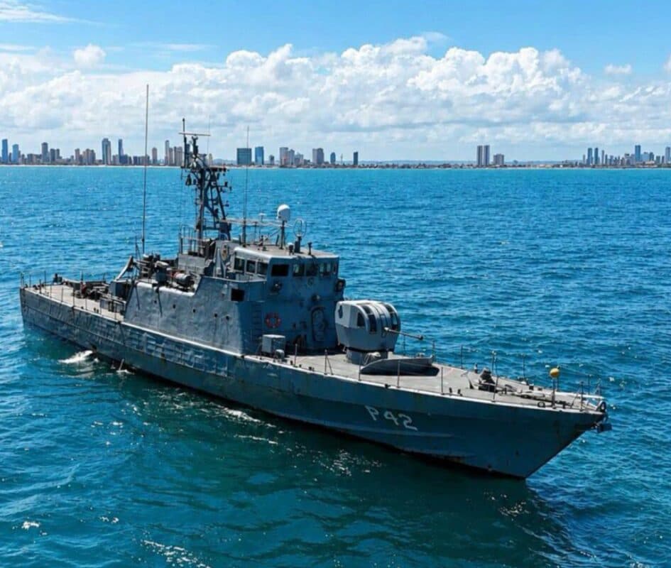 Navio-Patrulha “Graúna” estará aberto à visitação pública em Cabedelo neste domingo