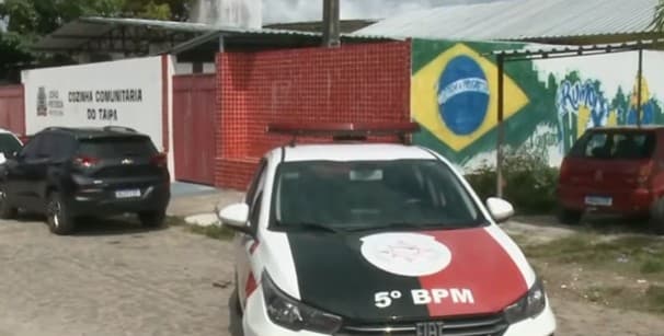 Homem é perseguido e morto a tiros e facadas dentro da Cozinha Comunitária do Taipa