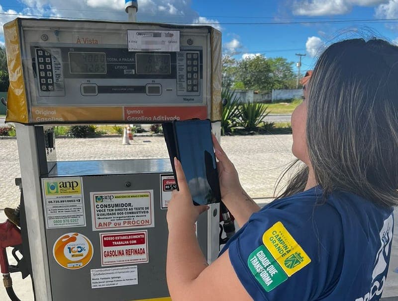 Pesquisa revela alta nos combustíveis em Campina Grande e gasolina chega a R$ 7,59