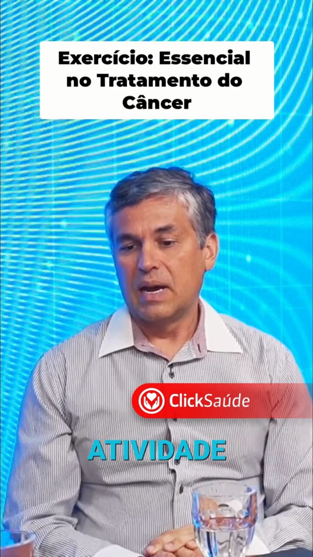 Exercício Físico ajuda a evitar recidiva do câncer #Câncer #Saúde #shorts