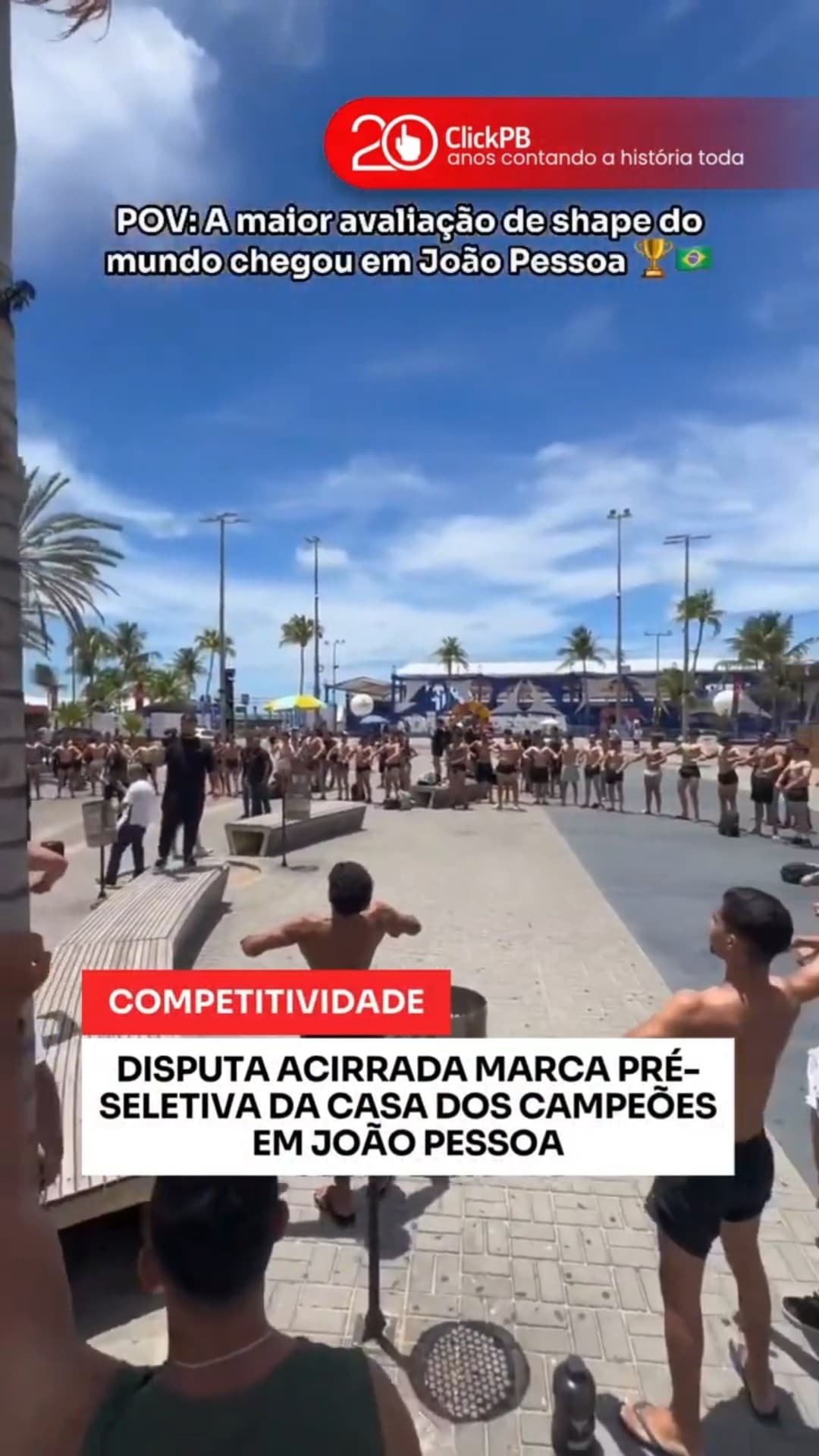 Pré-seletiva Casa dos Campeões reúne atletas em João Pessoa #Fisiculturismo #Shape #Shorts