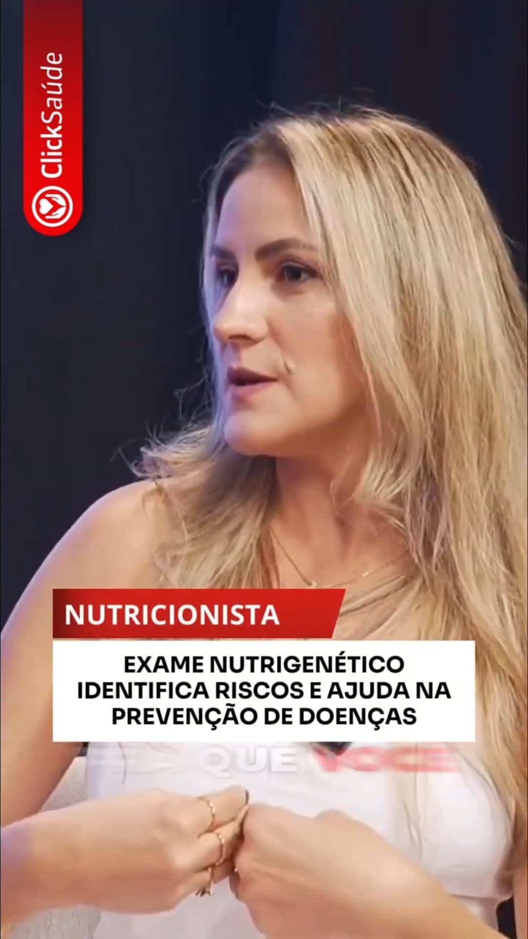 Teste genético orienta hábitos e prevenção de doenças #Saúde #Genética #Shorts