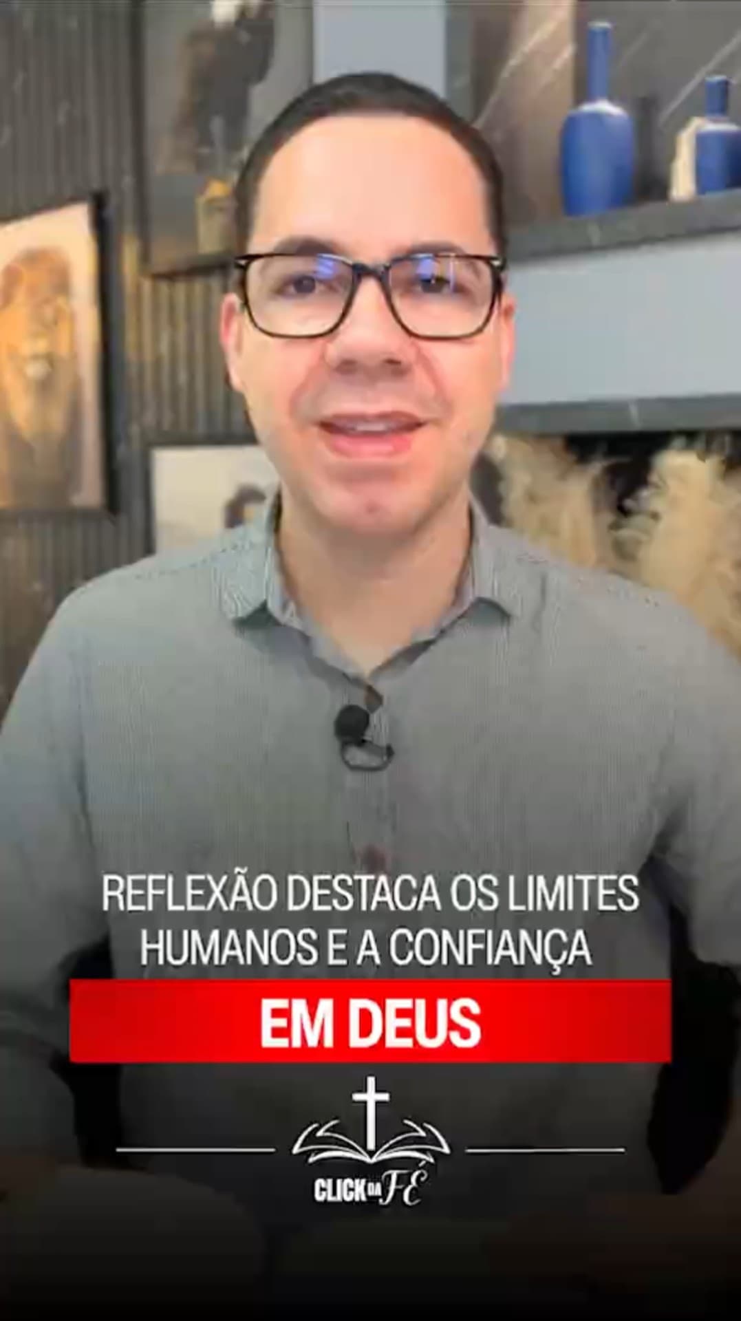 Reflexão destaca os limites humanos e a confiança em Deus #Fé #Salmos145 #Shorts