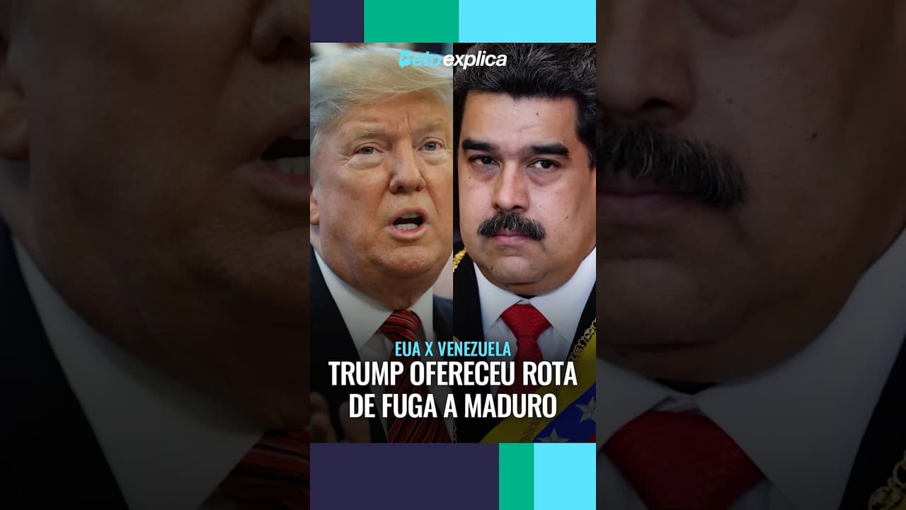 🚨 Trump ofereceu “fuga” a Maduro, a crise só piora #shorts