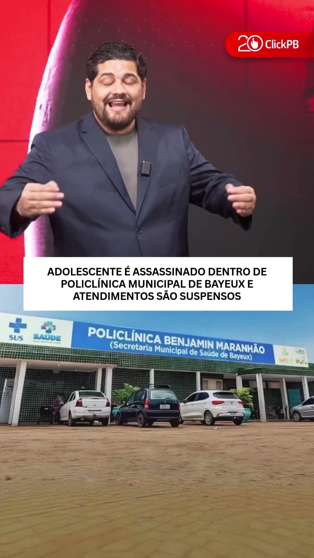 Adolescente é morto em policlínica de Bayeux #Bayeux #Violência #shorts