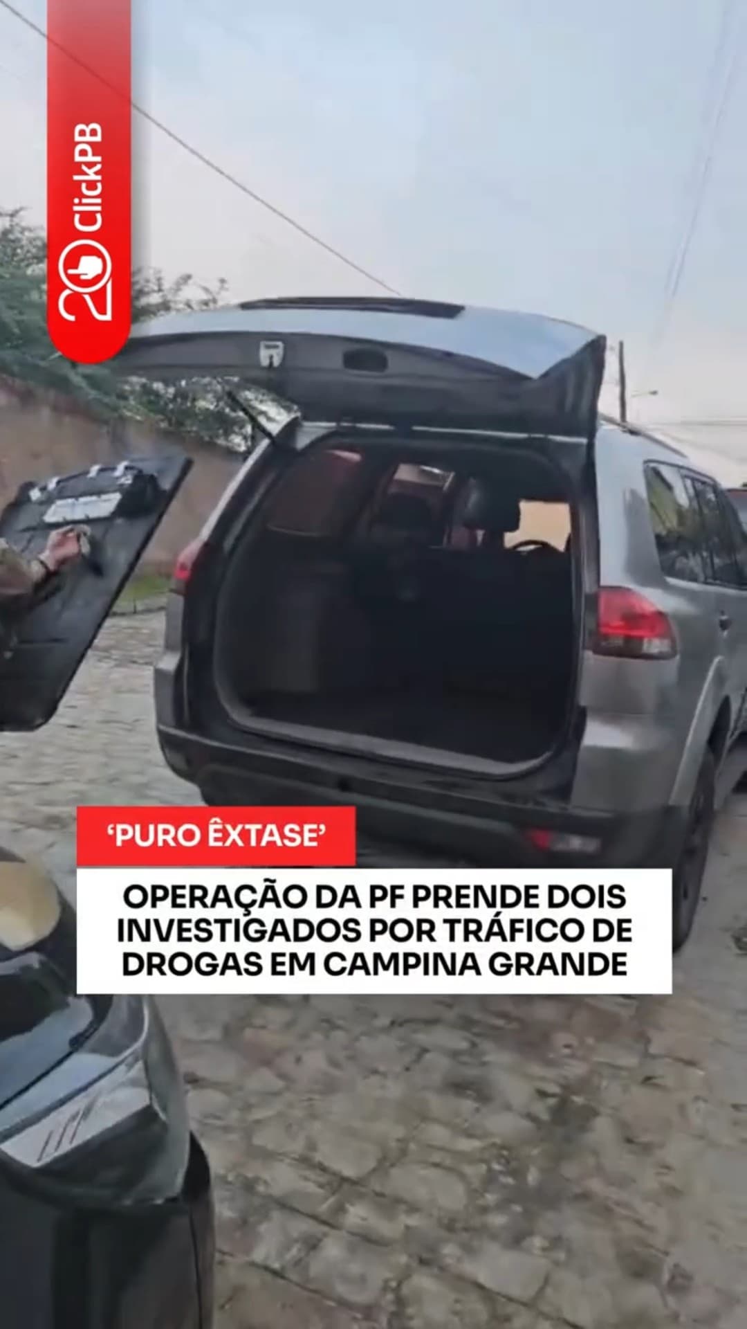 PF prende dois investigados por tráfico de drogas em CG #Paraíba #SegurançaPública #Shorts