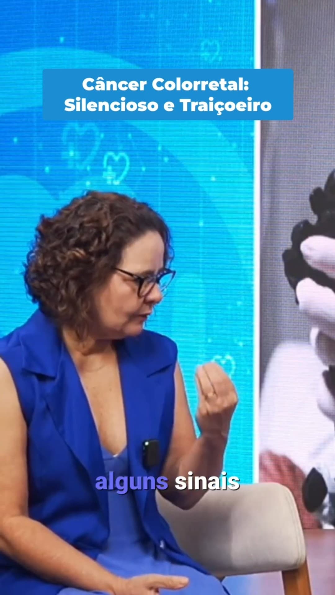 Câncer colorretal pode ser silencioso no início #Saúde #CâncerColorretal #Shorts